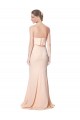 Stretch Crepe Strapless Sleeveless Long Black Tie Evening Gown / Prom Dress / Bridesmaid Dress Kent