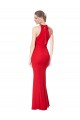 Stretch Crepe Halter Neck Sleeveless Long Prom Dress / Bridesmaid Dress Kent