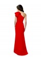 Stretch Crepe One Shoulder Sleeveless Long Formal Dress / Bridesmaid Dress Kent