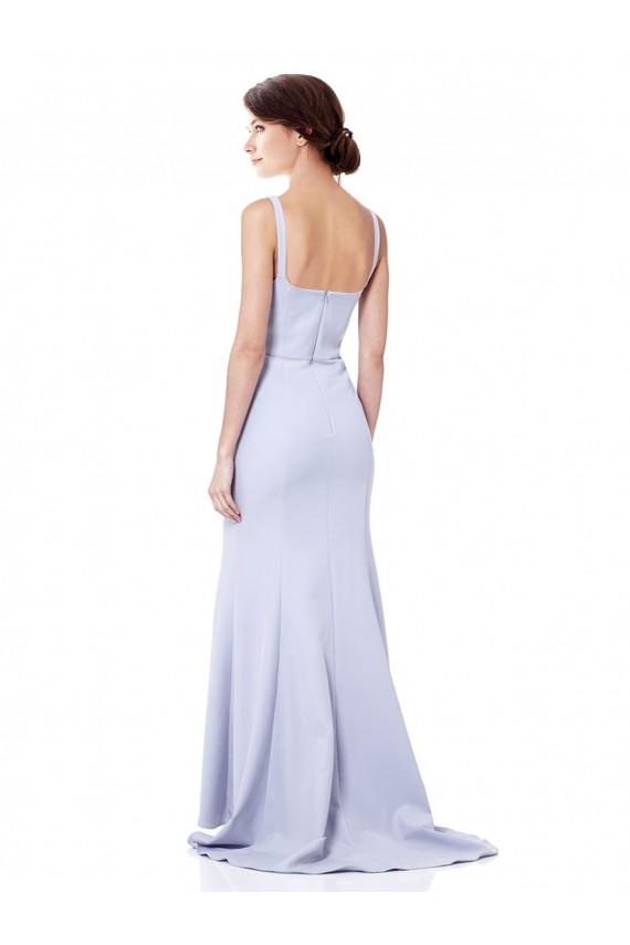 Stretch Crepe Spaghetti Straps Sleeveless Long Evening Gown / Prom Dress / Bridesmaid Dress Kent