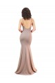 Stretch Crepe V-Neck Sleeveless Low Back Long Black Tie Evening Gown / Prom Dress / Bridesmaid Dress Kent