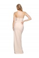 Stretch Crepe Strapless Sleeveless Low Back Long Formal Evening Gown / Prom Dress / Bridesmaid Dress Kent
