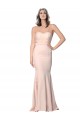 Stretch Crepe & Tulle Sweetheart Sleeveless Low Back Long Formal Evening Gown / Prom Dress / Bridesmaid Dress Kent
