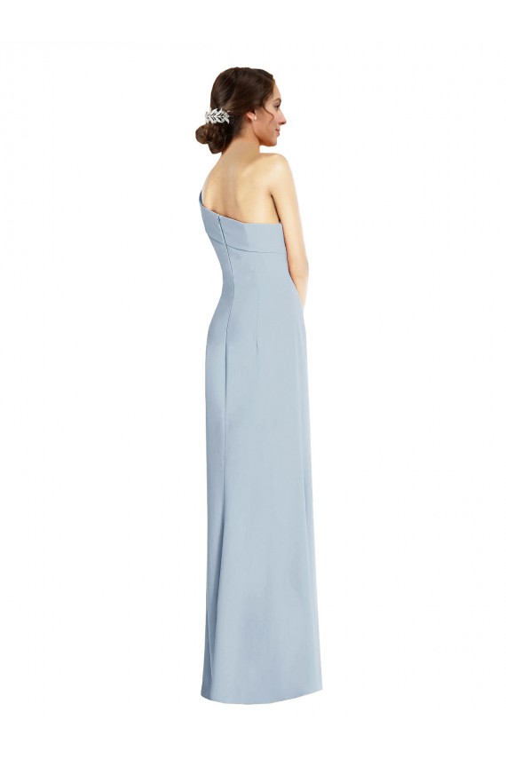 Stretch Crepe Off the Shoulder Sleeveless Long Formal Evening Gown / Prom Dress / Bridesmaid Dress Kent