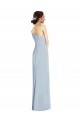 Stretch Crepe Off the Shoulder Sleeveless Long Formal Evening Gown / Prom Dress / Bridesmaid Dress Kent