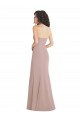 Stretch Crepe Sweetheart Sleeveless Dusty Pink Long Formal Dress / Bridesmaid Dress Kent