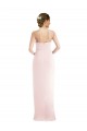Stretch Crepe Halter Neck Sleeveless Long Semi Formal Evening Dress / Prom Dress / Bridesmaid Dress Kent