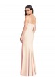 Stretch Crepe Spaghetti Straps Sleeveless Long Semi Formal Evening Dress / Prom Dress / Bridesmaid Dress Kent