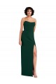 Stretch Crepe Scoop Neck Sleeveless Low Back Long Formal Evening Gown / Prom Dress / Bridesmaid Dress Kent