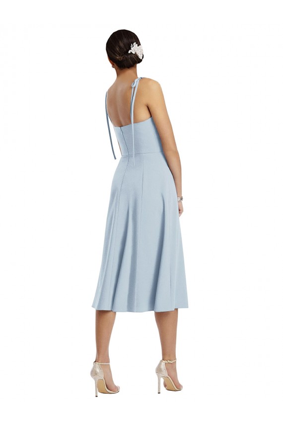 Stretch Crepe Sweetheart Sleeveless Midi Length Evening Gown / Prom Dress / Bridesmaid Dress Kent