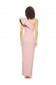Stretch Crepe One Shoulder Sleeveless Long Formal Evening Gown / Prom Dress / Bridesmaid Dress Kent