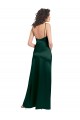 Stretch Satin Scoop Neck Sleeveless Open Back Long Formal Evening Gown / Prom Dress / Bridesmaid Dress Kent