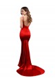 Stretch Satin Sweetheart Sleeveless Low Back Long Evening Dress / Bridesmaid Dress Kent