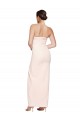 Stretch Satin Cowl Neck Sleeveless Low Back Long Formal Evening Gown / Prom Dress / Bridesmaid Dress Kent