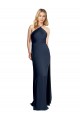 Stretch Satin Halter Neck Sleeveless Open Back Long Formal Evening Gown / Prom Dress / Bridesmaid Dress Kent