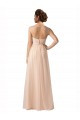 Tulle Sweetheart Sleeveless Long Bridesmaid Evening Gowns Kent