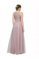 Tulle & Lace Sweetheart Sleeveless Long Bridesmaid Dress Kent