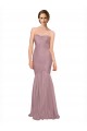 Tulle Sweetheart Sleeveless Long Bridesmaid Dress Kent