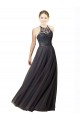 Tulle & Lace Sweetheart Sleeveless Open Back Long Bridesmaid Dress Kent