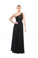 Tulle One Shoulder Sleeveless Long Bridesmaid Dress / Evening Dress Kent