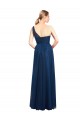 Tulle One Shoulder Sleeveless Long Bridesmaid Dress / Evening Dress Kent