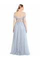 Tulle Off the Shoulder Sleeveless Long Evening Dress / Bridesmaid Dress Kent