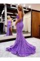 Velvet Sequin Sweetheart Sleeveless Court Train Homecoming Dress Kent