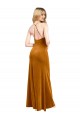 Stretch Velvet Halter Neck Sleeveless Open Back Long Formal Evening Gown / Prom Dress / Bridesmaid Dress Kent